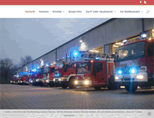 Tablet Screenshot of feuerwehr-celle.de